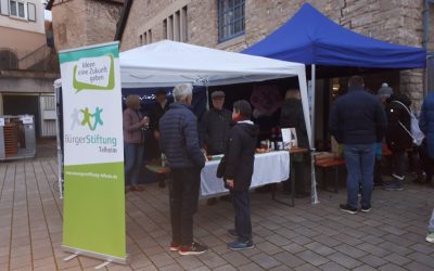 Die BürgerStiftung auf dem Weihnachtsmarkt in Talheim